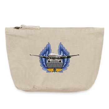 Super Constellation - Vintage Zip Pouch 18 x 21 cm - vintage sand  - Front