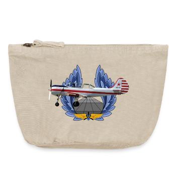 Yak-52 - Vintage Zip Pouch 18 x 21 cm - vintage sand  - Front