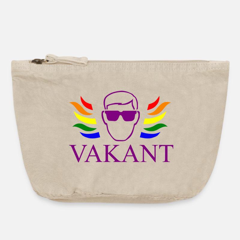 Vacant / Vacant Type - Vintage Zip Pouch 18 x 21 cm - vintage sand 