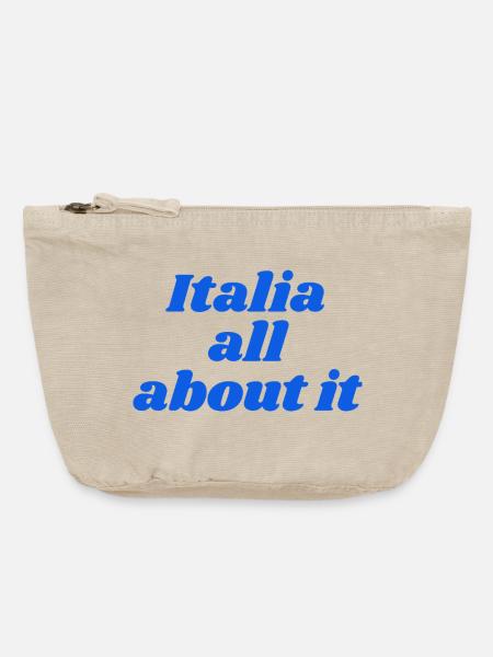 Italia all about it - Vintage Reißverschluss-Täschchen (18 x 21 cm) - Vintage Sand