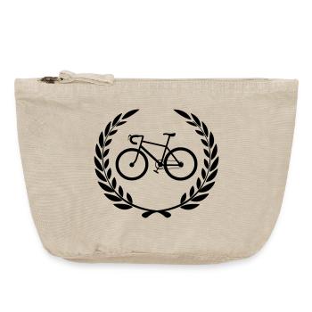 Winner bike - Vintage Zip Pouch 18 x 21 cm - vintage sand  - Front