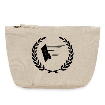 Gipswerkzeuge für Stuckateure - Vintage Reißverschluss-Täschchen (18 x 21 cm) - Vintage Sand  - Vorne