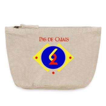 Pas de Calais - Pochette zippée vintage 18 x 21 cm - sable vintage  - Devant
