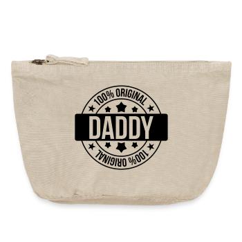 Daddy - Vintage Zip Pouch 18 x 21 cm - vintage sand  - Front