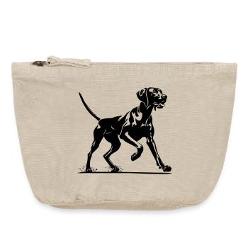 Magyar Vizsla - Vintage Reißverschluss-Täschchen (18 x 21 cm) - Vintage Sand  - Vorne