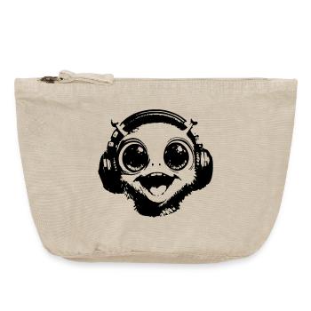 Alien  - Vintage Reißverschluss-Täschchen (18 x 21 cm) - Vintage Sand  - Vorne
