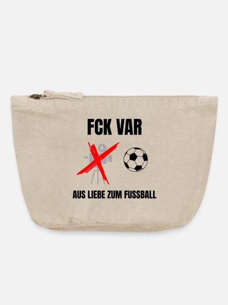 FCK VAR - Vintage Reißverschluss-Täschchen (18 x 21 cm) - Vintage Sand