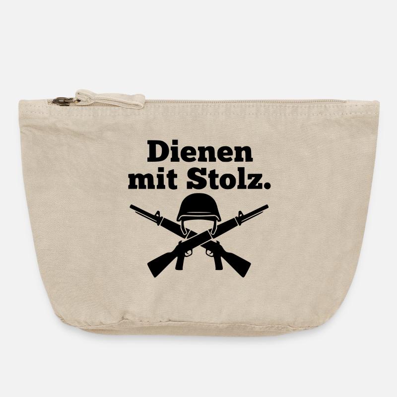 Proud - Vintage Zip Pouch 18 x 21 cm - vintage sand 