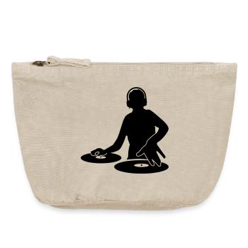 DJ - Vintage Zip Pouch 18 x 21 cm - vintage sand  - Front