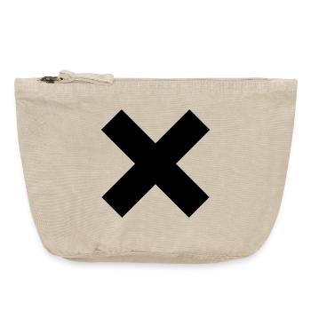 Cross - Vintage Zip Pouch 18 x 21 cm - vintage sand  - Front