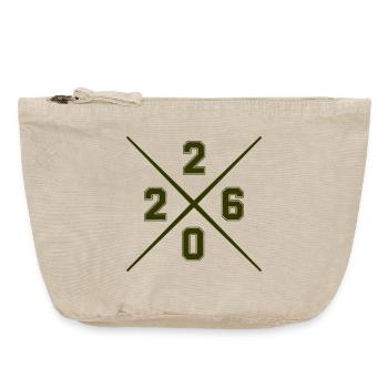 2026 - Vintage Zip Pouch 18 x 21 cm - vintage sand  - Front