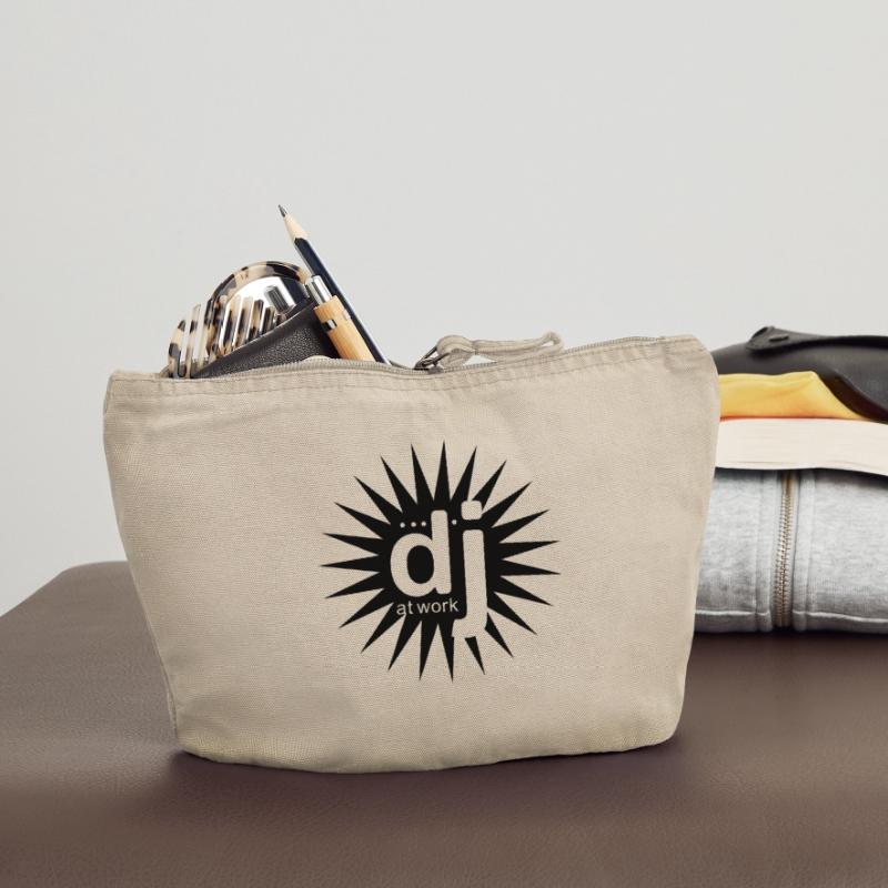 dj_at_work Vintage Zip Pouch 18 x 21 cm