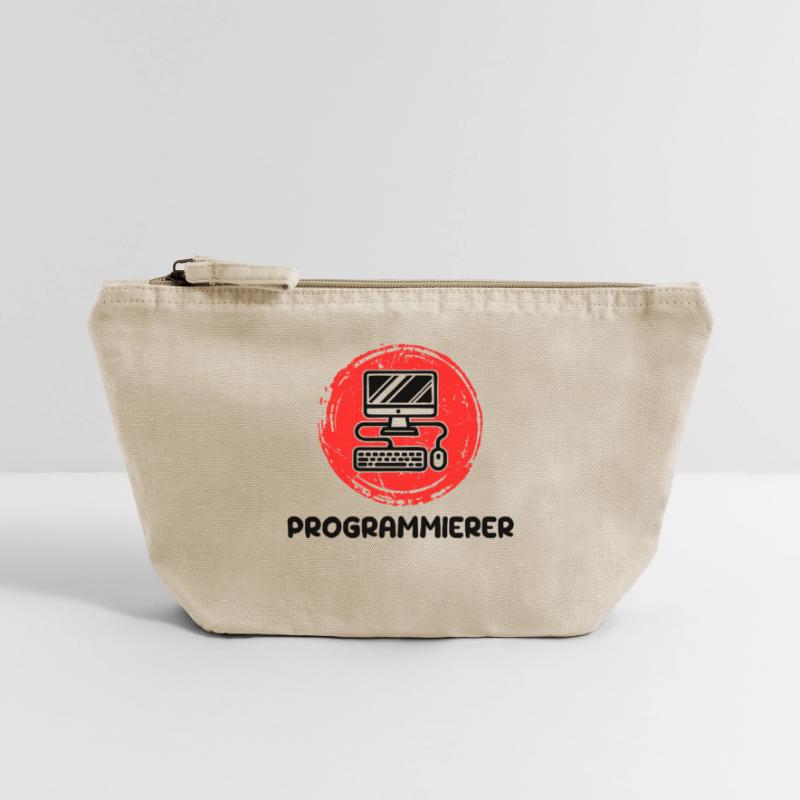 Developer Programmierer Coden Computer Informatik Vintage Reißverschluss-Täschchen (18 x 21 cm)