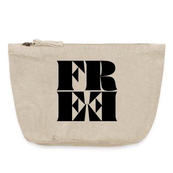 Free - Vintage Zip Pouch 18 x 21 cm - vintage sand  - Front
