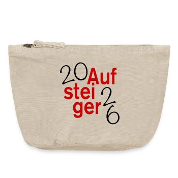 Aufsteiger 2026 Aufstieg - Vintage Reißverschluss-Täschchen (18 x 21 cm) - Vintage Sand  - Vorne