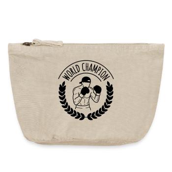 boxing - Vintage Zip Pouch 18 x 21 cm - vintage sand  - Front