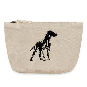 Magyar Vizsla - Vintage Reißverschluss-Täschchen (18 x 21 cm) - Vintage Sand  - Vorne