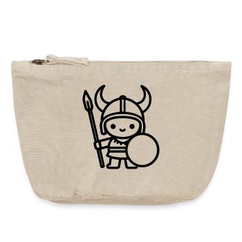 warrior - Vintage Zip Pouch 18 x 21 cm - vintage sand  - Front