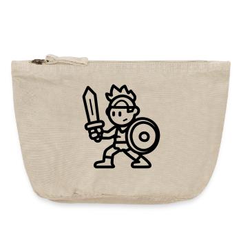 warrior - Vintage Zip Pouch 18 x 21 cm - vintage sand  - Front