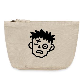 zombie - Pochette zippée vintage 18 x 21 cm - sable vintage  - Devant