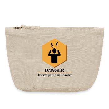 Annoying mother-in-law - Vintage Zip Pouch 18 x 21 cm - vintage sand  - Front