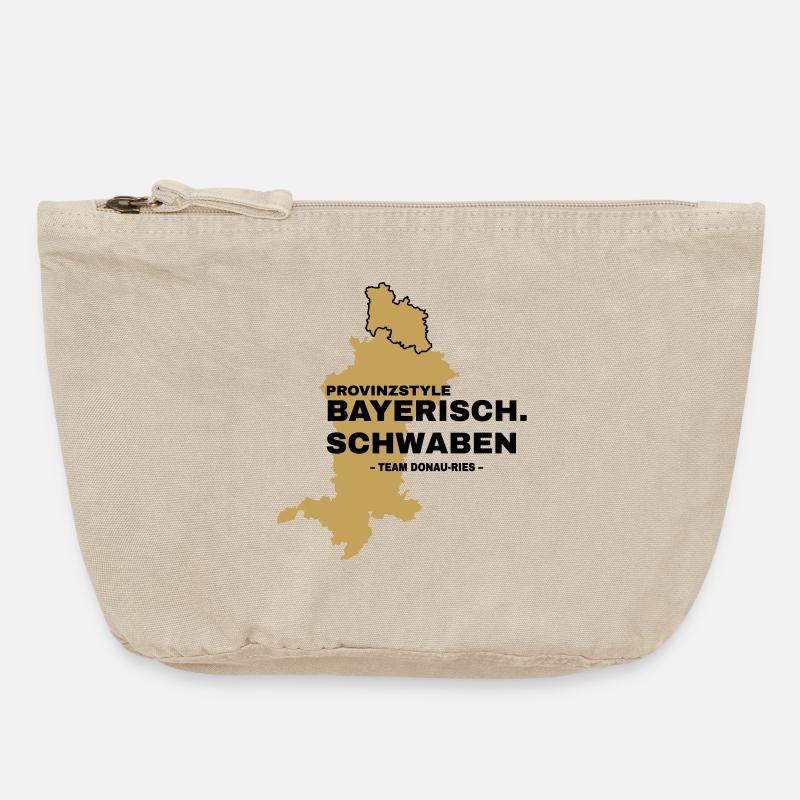 Swabia | DONAU-RIES - Vintage Zip Pouch 18 x 21 cm - vintage sand 