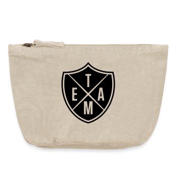 Team - Vintage Zip Pouch 18 x 21 cm - vintage sand  - Front