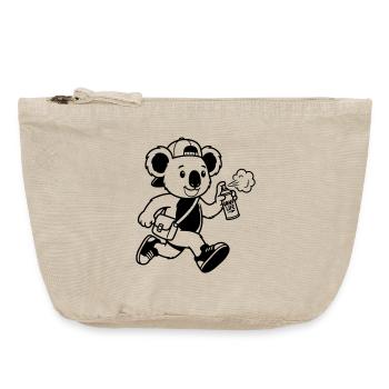 graffiti - Vintage Zip Pouch 18 x 21 cm - vintage sand  - Front