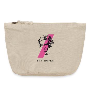 beethoven punk musik festival klassik komponist ta - Vintage Reißverschluss-Täschchen (18 x 21 cm) - Vintage Sand  - Vorne