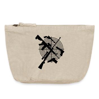 Schützenverein - Vintage Reißverschluss-Täschchen (18 x 21 cm) - Vintage Sand  - Vorne