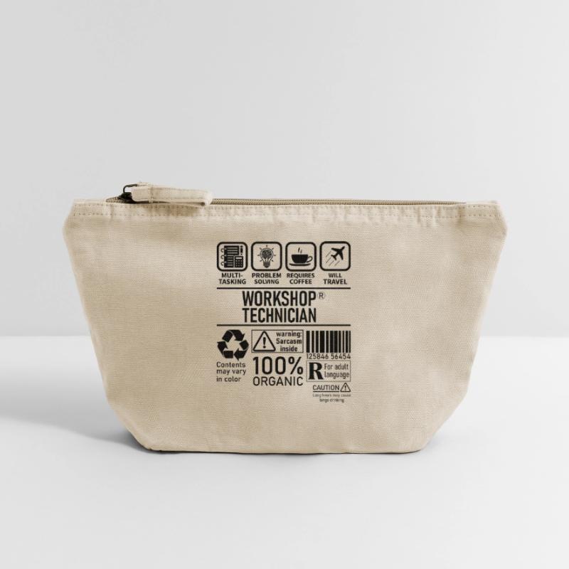 Workshop Technician multi tasking problem solving Vintage Reißverschluss-Täschchen (18 x 21 cm)