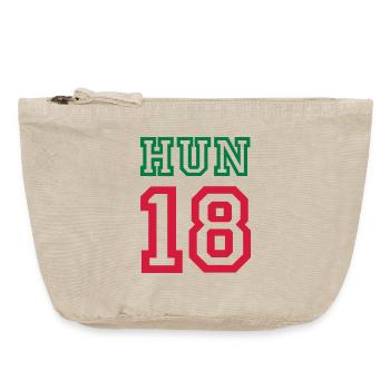 HUNGARY 2018 - Vintage Zip Pouch 18 x 21 cm - vintage sand  - Front