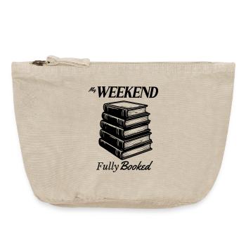 My Weekend Full Booked - Vintage Zip Pouch 18 x 21 cm - vintage sand  - Front