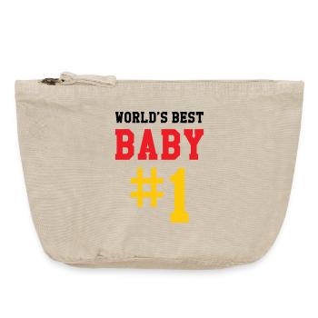 Best Baby - Birth - Child - Vintage Zip Pouch 18 x 21 cm - vintage sand  - Front
