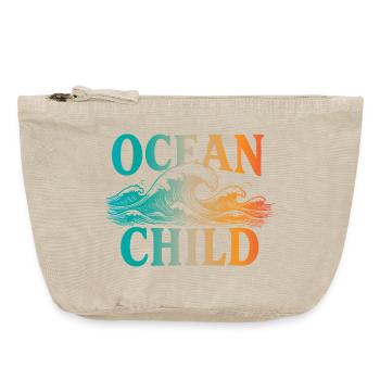 Ocean Child - Vintage Zip Pouch 18 x 21 cm - vintage sand  - Front