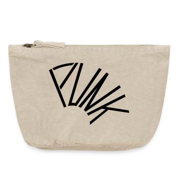 Punk - Vintage Reißverschluss-Täschchen (18 x 21 cm) - Vintage Sand  - Vorne