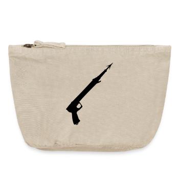 Harpunen-Pistole - Vintage Reißverschluss-Täschchen (18 x 21 cm) - Vintage Sand  - Vorne