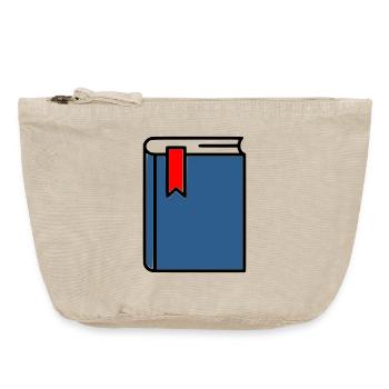 Thick Book Bible Hardcover Journal - Vintage Zip Pouch 18 x 21 cm - vintage sand  - Front