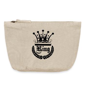 König von Koning - Vintage Reißverschluss-Täschchen (18 x 21 cm) - Vintage Sand  - Vorne