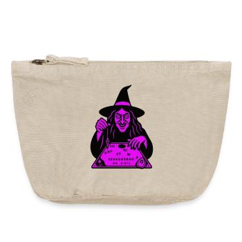 Hypnotic Witch Board - Vintage Reißverschluss-Täschchen (18 x 21 cm) - Vintage Sand  - Vorne
