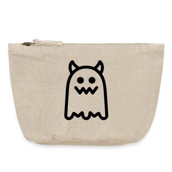 monster - Vintage Zip Pouch 18 x 21 cm - vintage sand  - Front