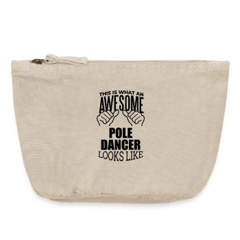 Pole-Dancer - Vintage Reißverschluss-Täschchen (18 x 21 cm) - Vintage Sand  - Vorne