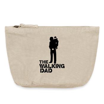 the walking dad - Vintage Zip Pouch 18 x 21 cm - vintage sand  - Front