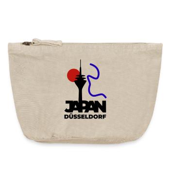 Japan goes Dusseldorf - Vintage Zip Pouch 18 x 21 cm - vintage sand  - Front