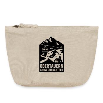Station de ski d’Obertauern - Pochette zippée vintage 18 x 21 cm - sable vintage  - Devant