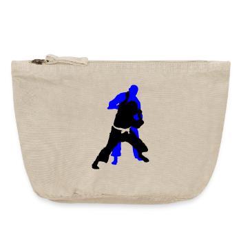 Judo - Vintage Zip Pouch 18 x 21 cm - vintage sand  - Front