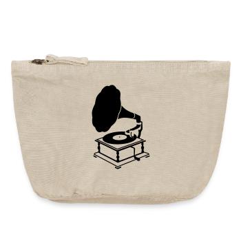 Gramophone - Vintage Zip Pouch 18 x 21 cm - vintage sand  - Front