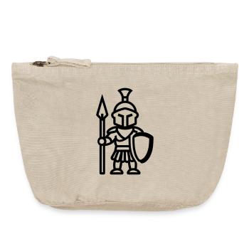 warrior - Vintage Zip Pouch 18 x 21 cm - vintage sand  - Front