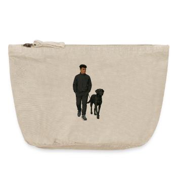 Matt  - Vintage Reißverschluss-Täschchen (18 x 21 cm) - Vintage Sand  - Vorne