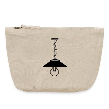 Suspension - Pochette zippée vintage 18 x 21 cm - sable vintage  - Devant